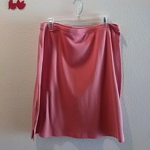 CHEROKEE DARK ROSE GOLD MID SKIRT XL